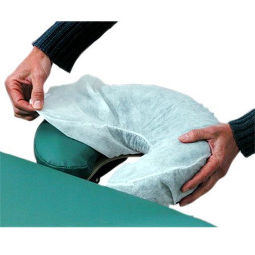 LIFESOFT cover on standard headrest showing scale and easy application
