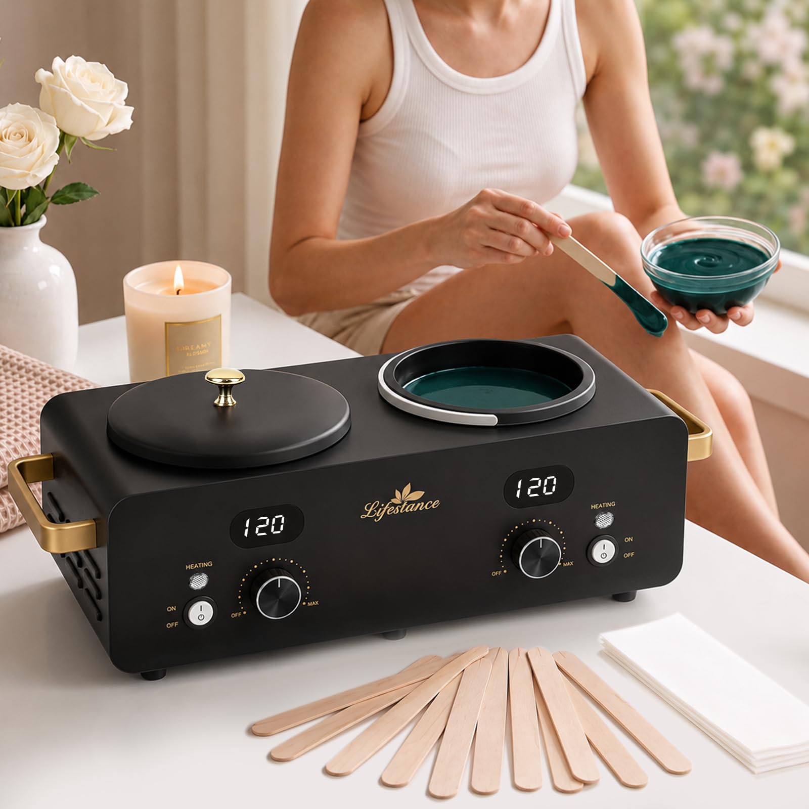 Lifestance on salon station lifestyle shot conveying professional appearance and workflow benefit
