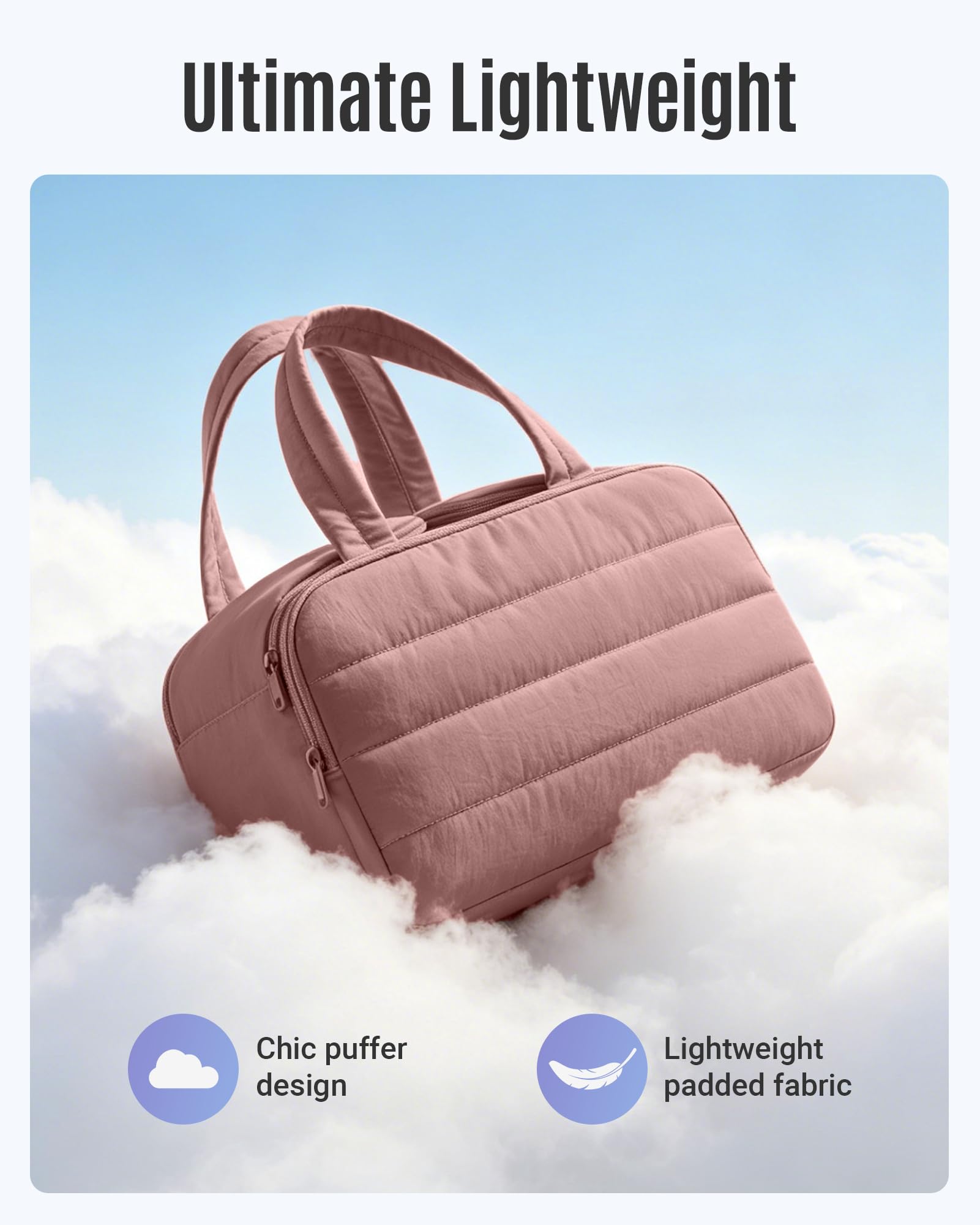 LIGHT FLIGHT quilted fabric texture closeup cushioning contents and resisting wear