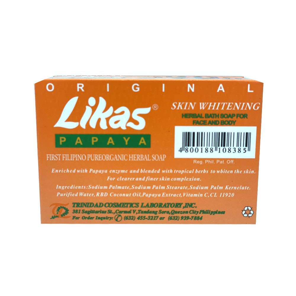 Likas soap close-up of bar texture highlighting smooth, creamy surface for gentle cleansing