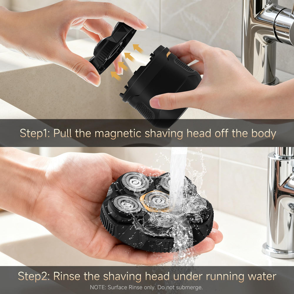likefun replacement head and attachments displayed for extended use benefit