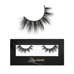 Lilly Lashes front packaging showing product and brand for easy recognition