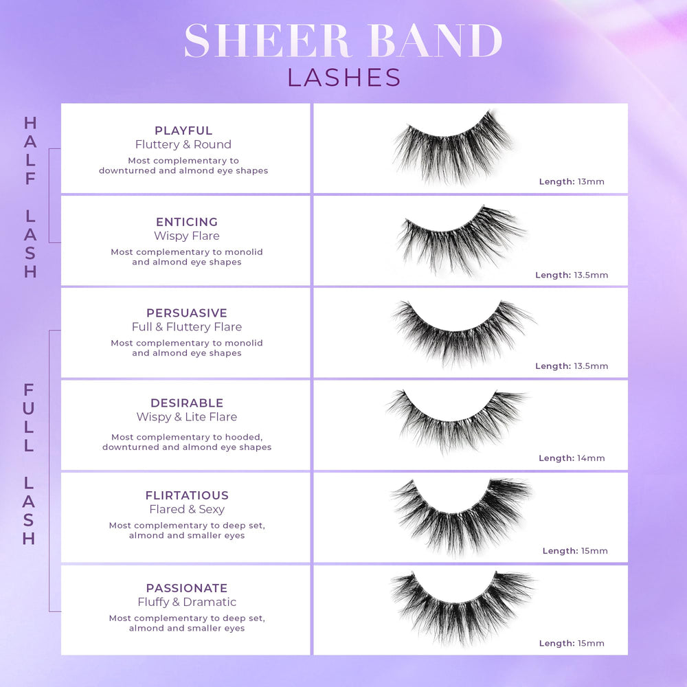 Lilly Lashes applied on model for natural, everyday enhancement