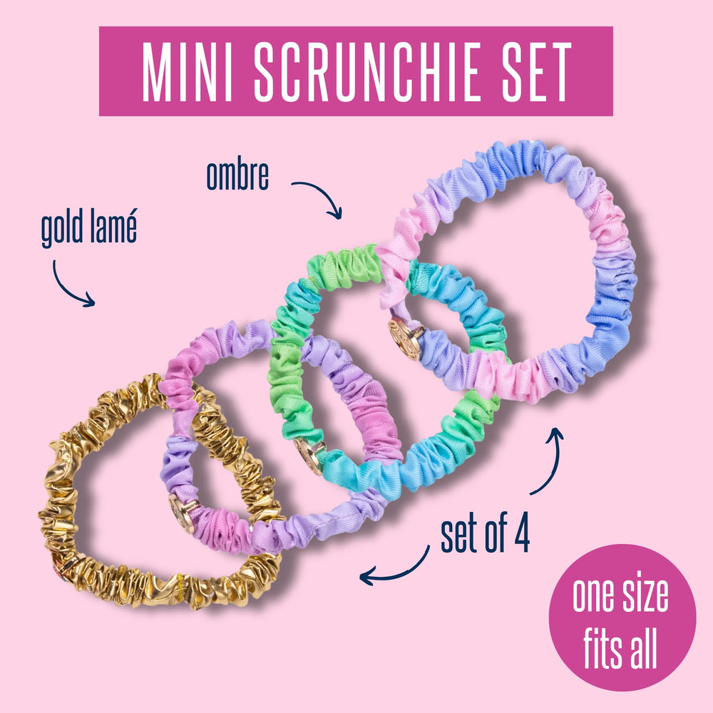 Lilly Pulitzer scrunchie worn in a ponytail demonstrating secure hold and polish
