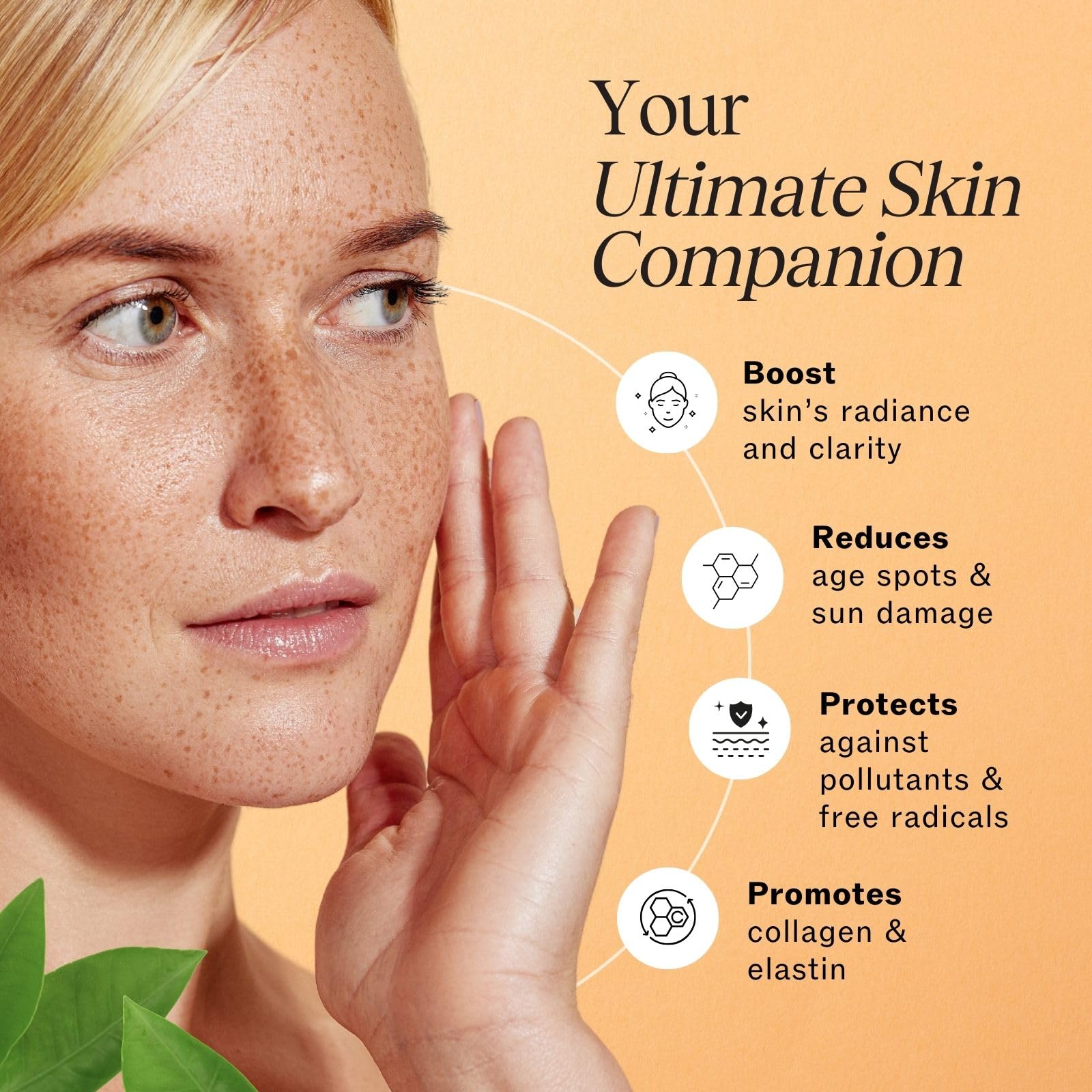 LilyAna Naturals serum texture spread on skin, showing lightweight, fast-absorbing finish