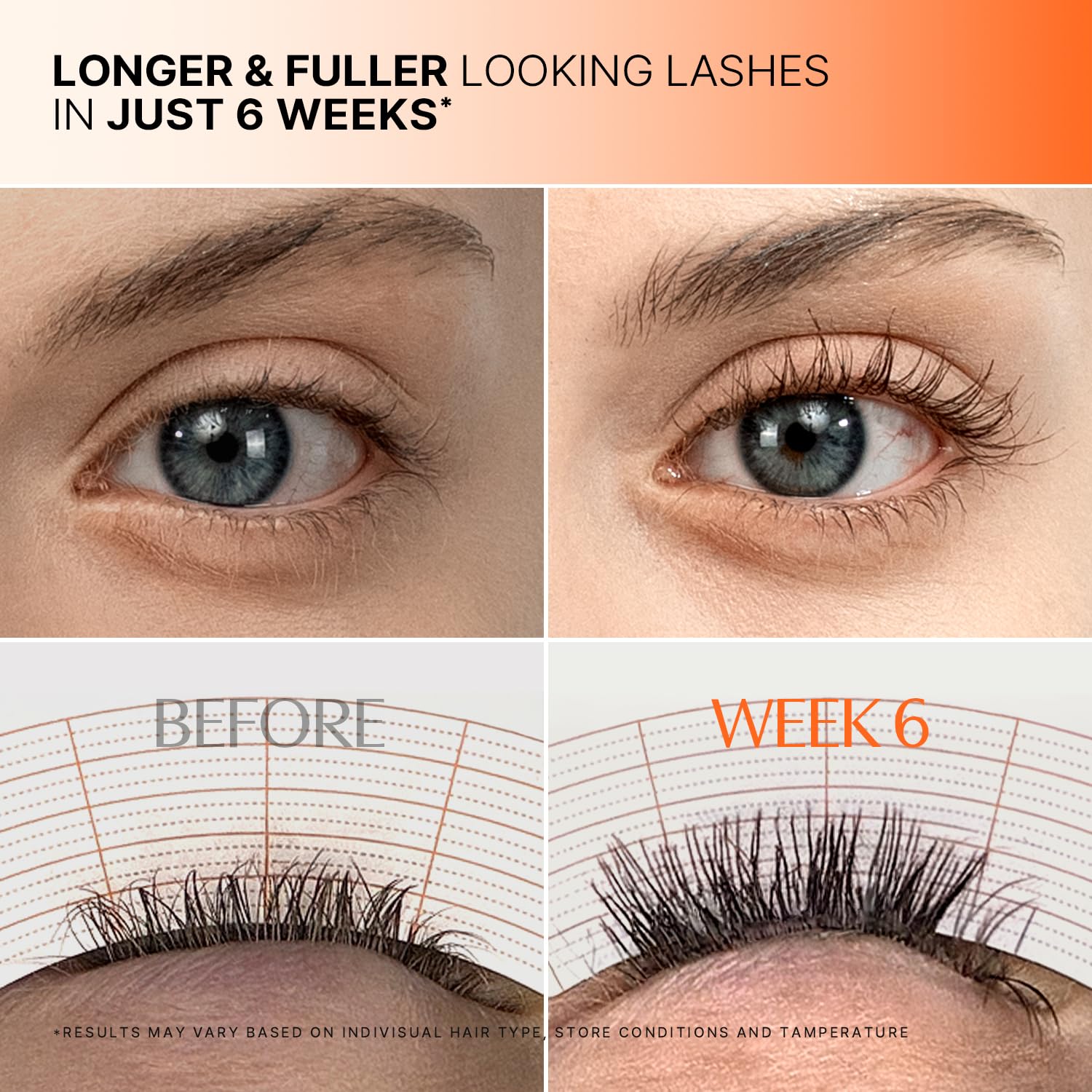 lilyeve black serum applied on lashes providing natural definition and conditioning benefit