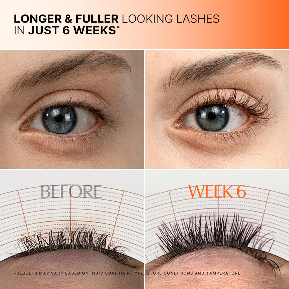 lilyeve black serum applied on lashes providing natural definition and conditioning benefit