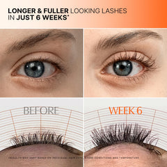 lilyeve black serum applied on lashes providing natural definition and conditioning benefit