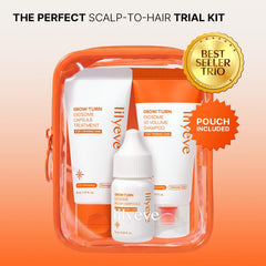 lilyeve GROWTURN capsule treatment open showing concentrated formula
