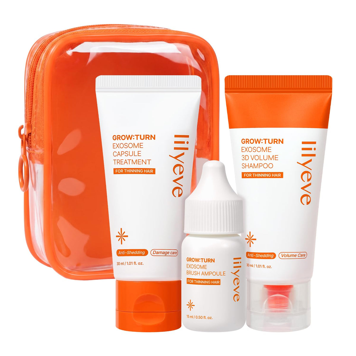 lilyeve GROWTURN front packaging travel-friendly kit