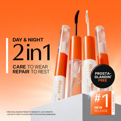lilyeve open wand with visible serum texture demonstrating smooth, lightweight formula