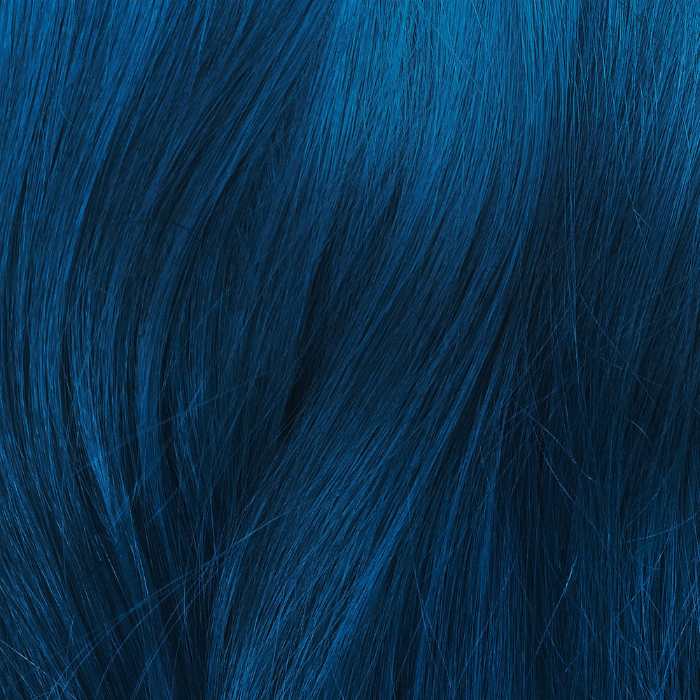 Lime Crime dye being applied with brush showing even coverage and precise application benefit