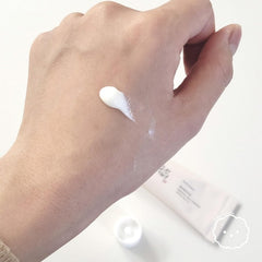 LING LI TE LLT texture applied on skin showing smooth, hydrating, non-greasy finish