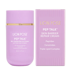 LION POSE front jar showing product packaging and quick identification