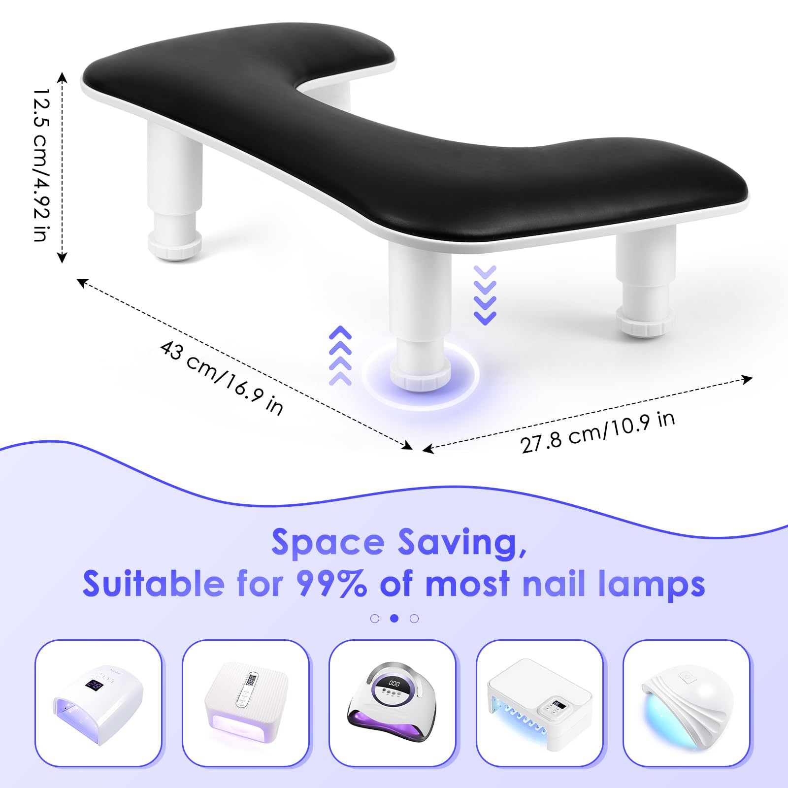 LIONVISON armrest detached for compact storage and simple transport