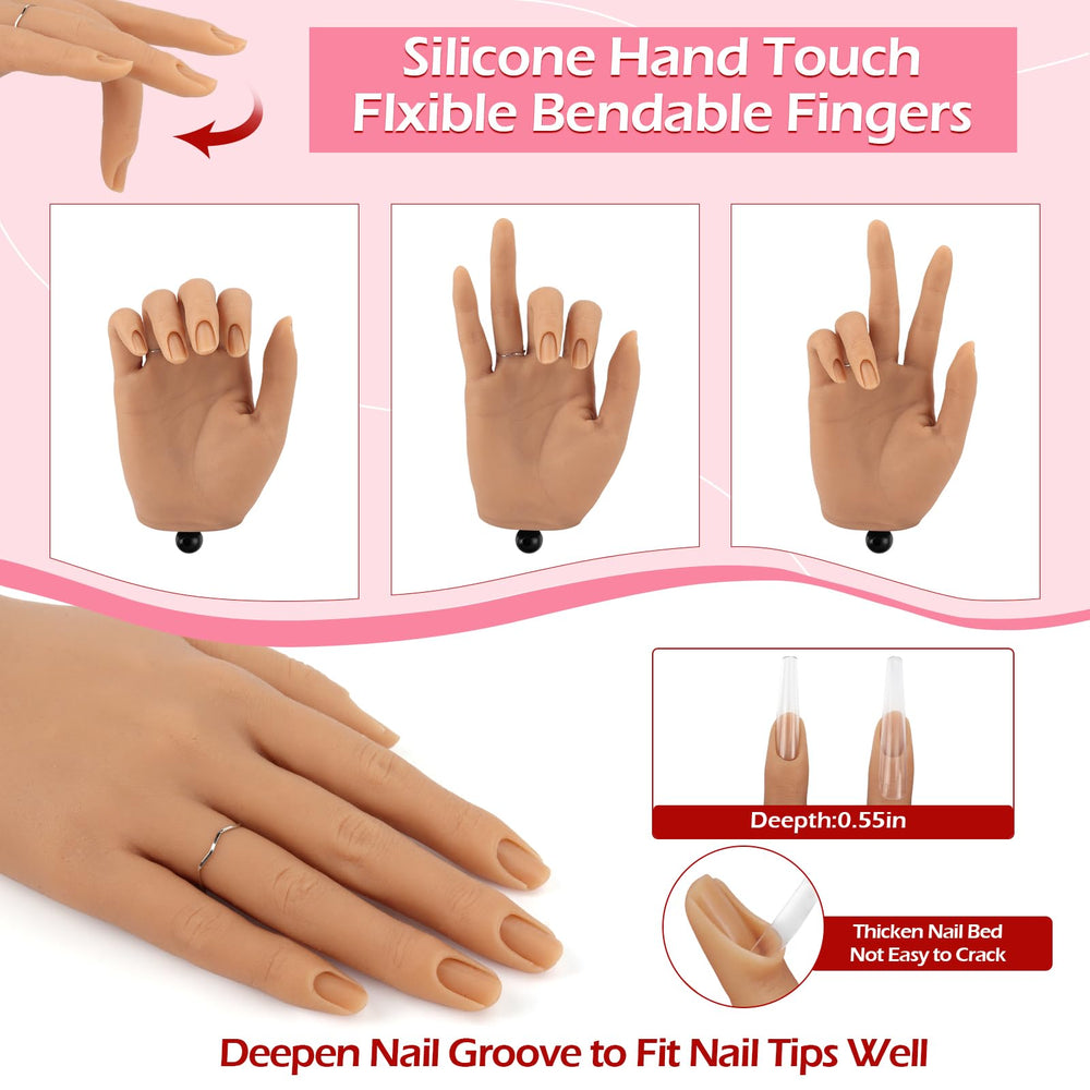 LIONVISON flexible fingers bent to show adjustable positioning benefit
