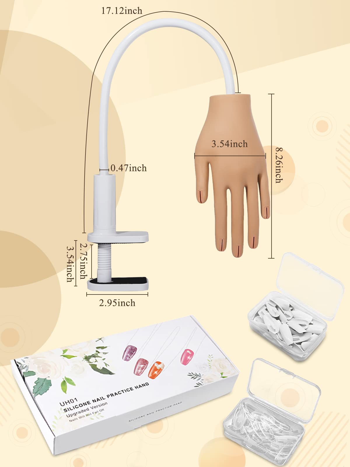 LIONVISON mannequin hand in student workspace showing realistic practice environment benefit