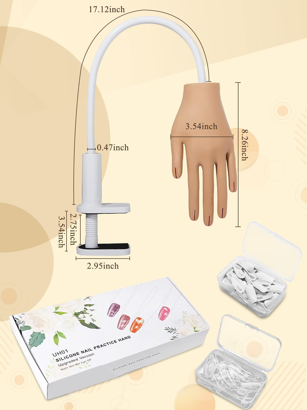 LIONVISON mannequin hand in student workspace showing realistic practice environment benefit