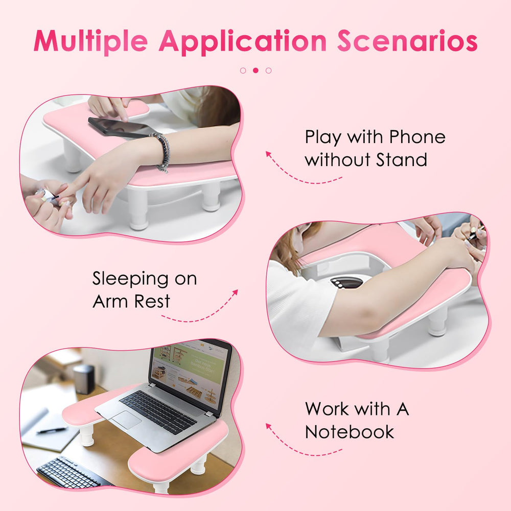 LIONVISON side profile showing adjustable bracket for ideal height