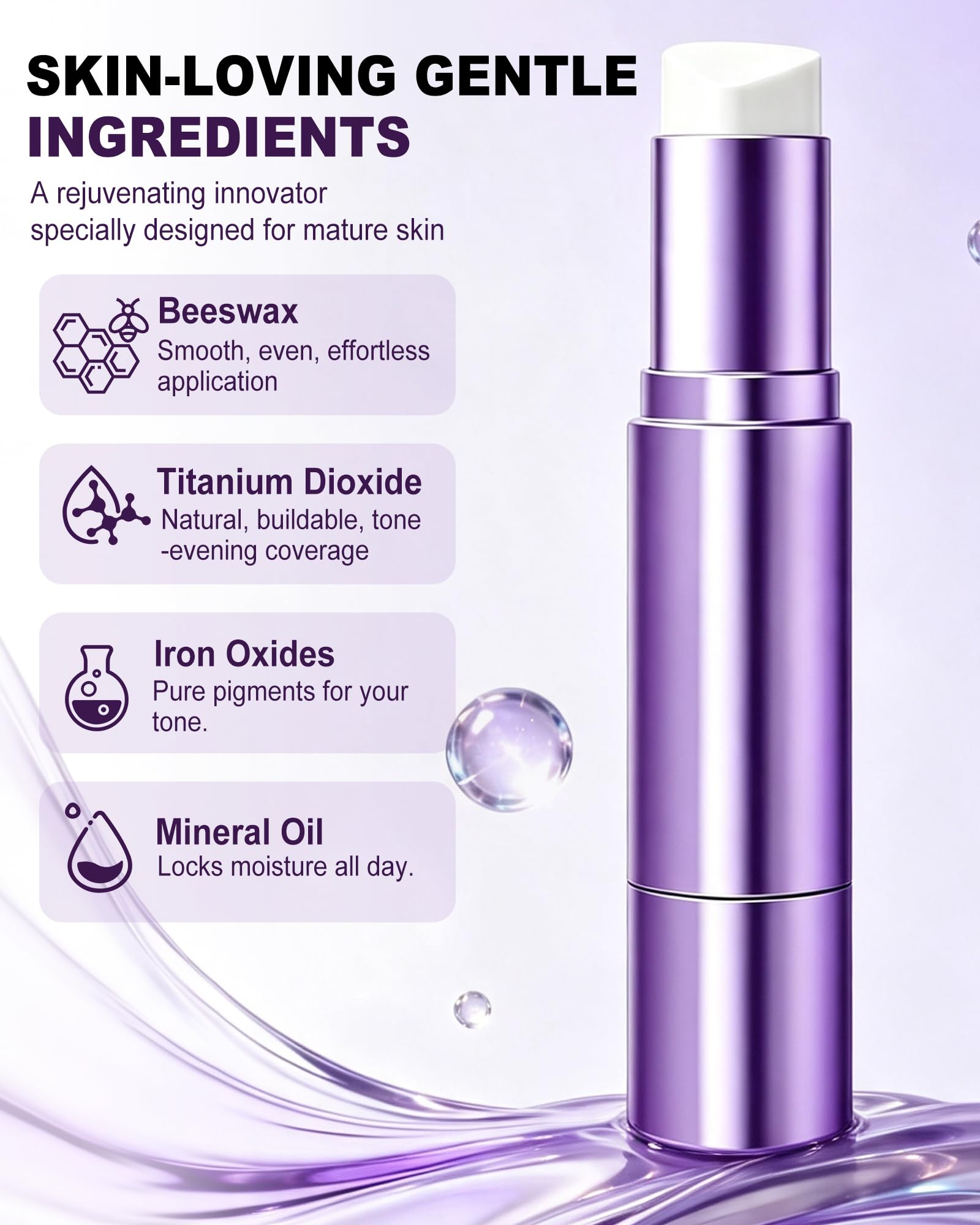 LiovBnik application on hand showing color adaption and natural match benefit