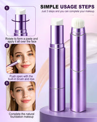 LiovBnik brush detail highlighting soft bristles for seamless blending