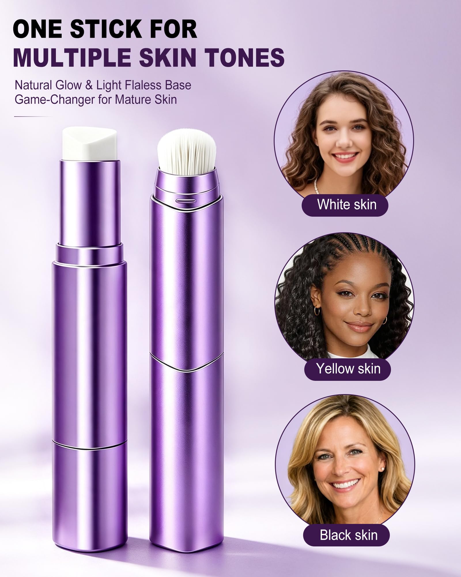 LiovBnik cream texture close-up showing smooth consistency for even coverage