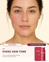 LiovBnik creamy foundation texture close-up demonstrating rich hydration