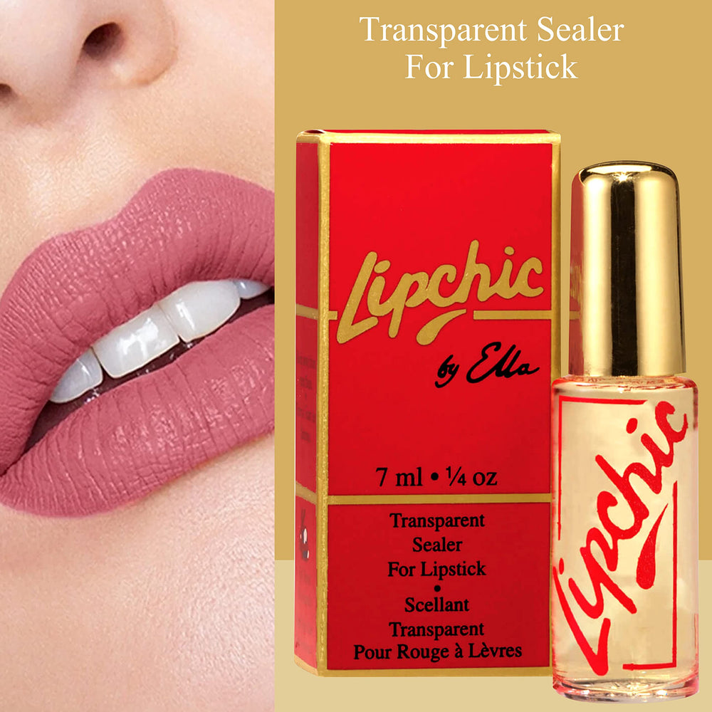 Lip Chic By Ella open applicator tip showing wand for precise application and easy control