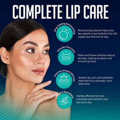 LipLocked mask in use on lips demonstrating comfortable adhesion and hydration
