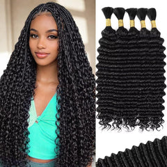 LIREN front packaging showing 18-inch bundles and ready-to-braid benefit