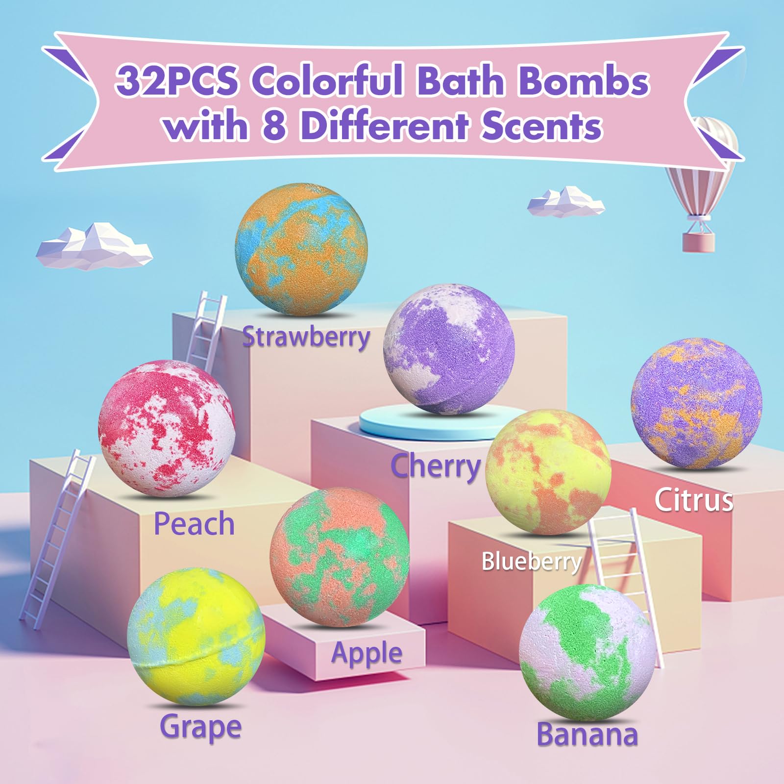 Lisotera close-up of a fizzing bath bomb illustrating active fizz and sensory fun