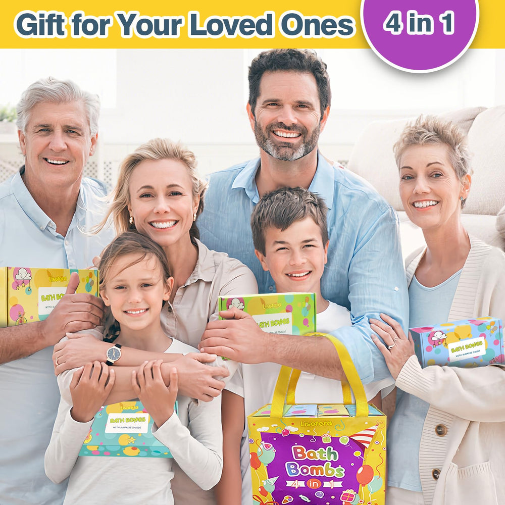 Lisotera four inner boxes inside handbag demonstrating organized gift storage and variety