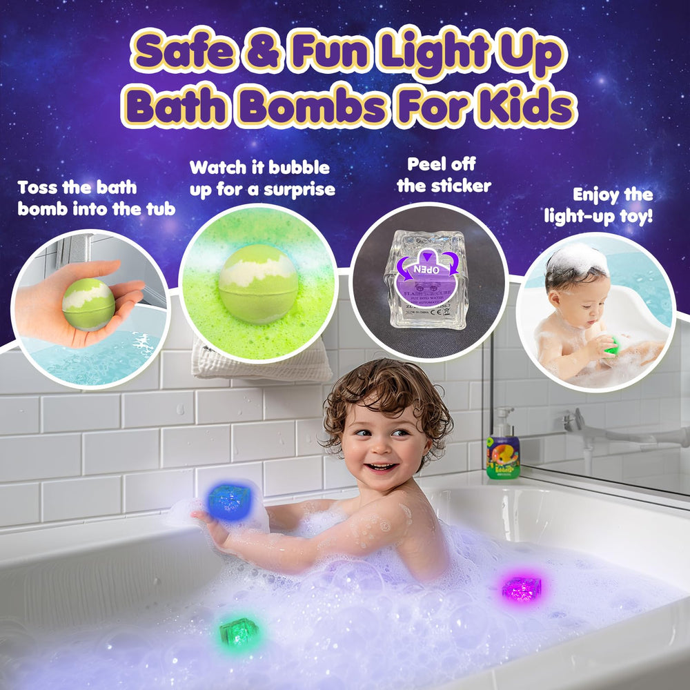 Lisotera waterproof light-up toy close-up revealing sealed design and safety