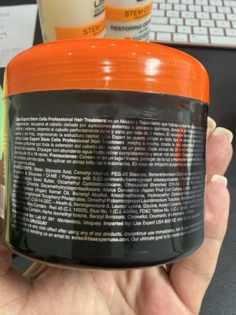 Liss Expert application process on model demonstrating even mask application for effective repair