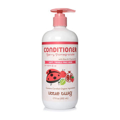 Little Twig front packaging showing berry pomegranate scent and family-friendly benefits