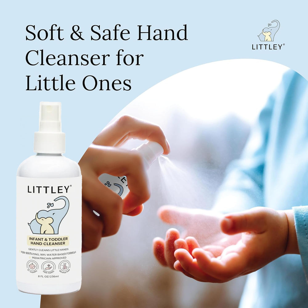 LITTLEY spray nozzle close-up demonstrating easy application benefit