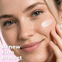 LIVAURA Retinol open jar swirl revealing rich cream for hydration benefit