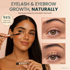 Live Fraiche dual-ended applicator detail with wand and liner brush for precise application