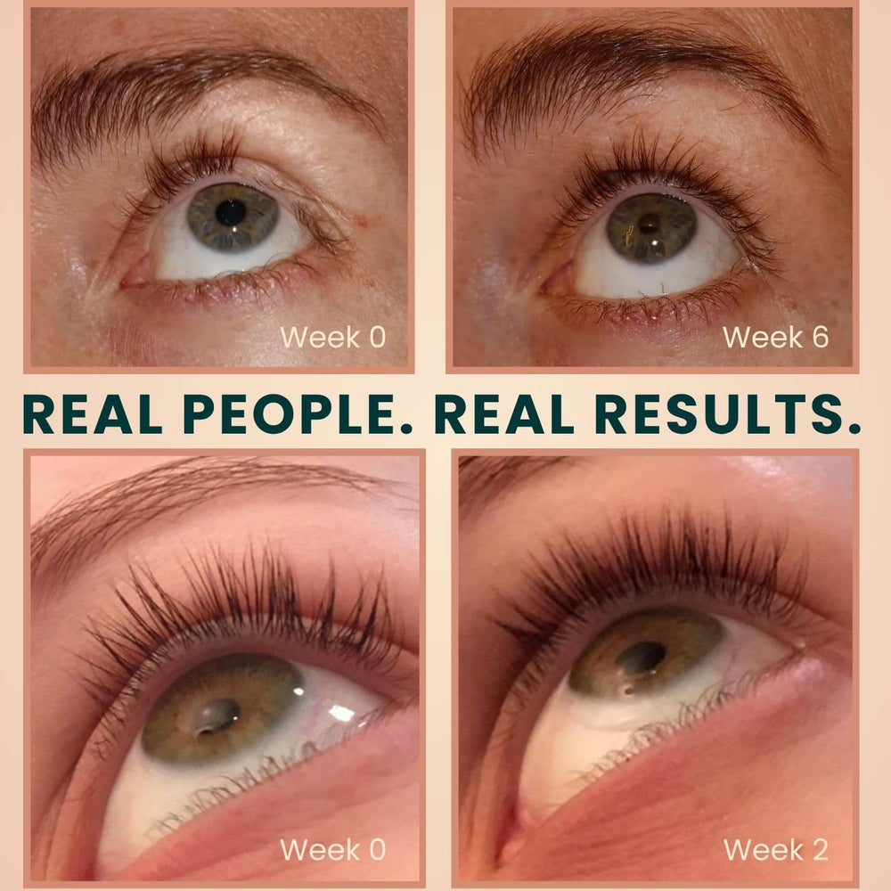 Live Fraiche liner brush painting brow hairs for targeted nourishment and definition