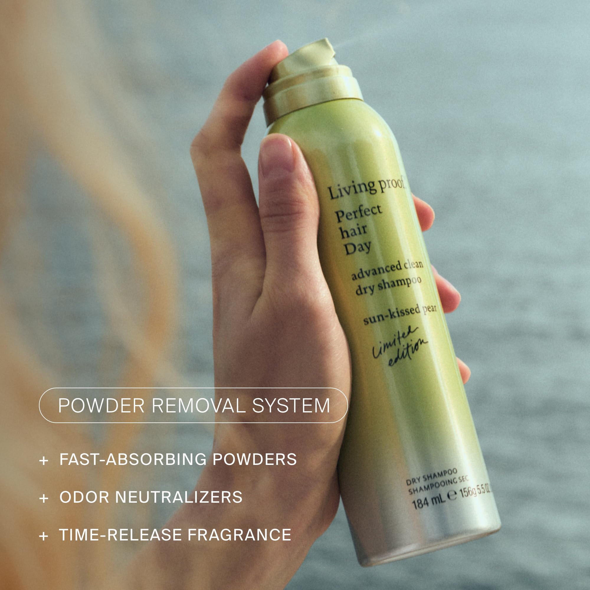 Living Proof back label image showing directions and ingredient transparency