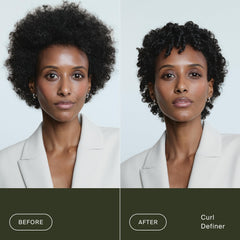 Living Proof product amount on palm ready to apply for controlled styling