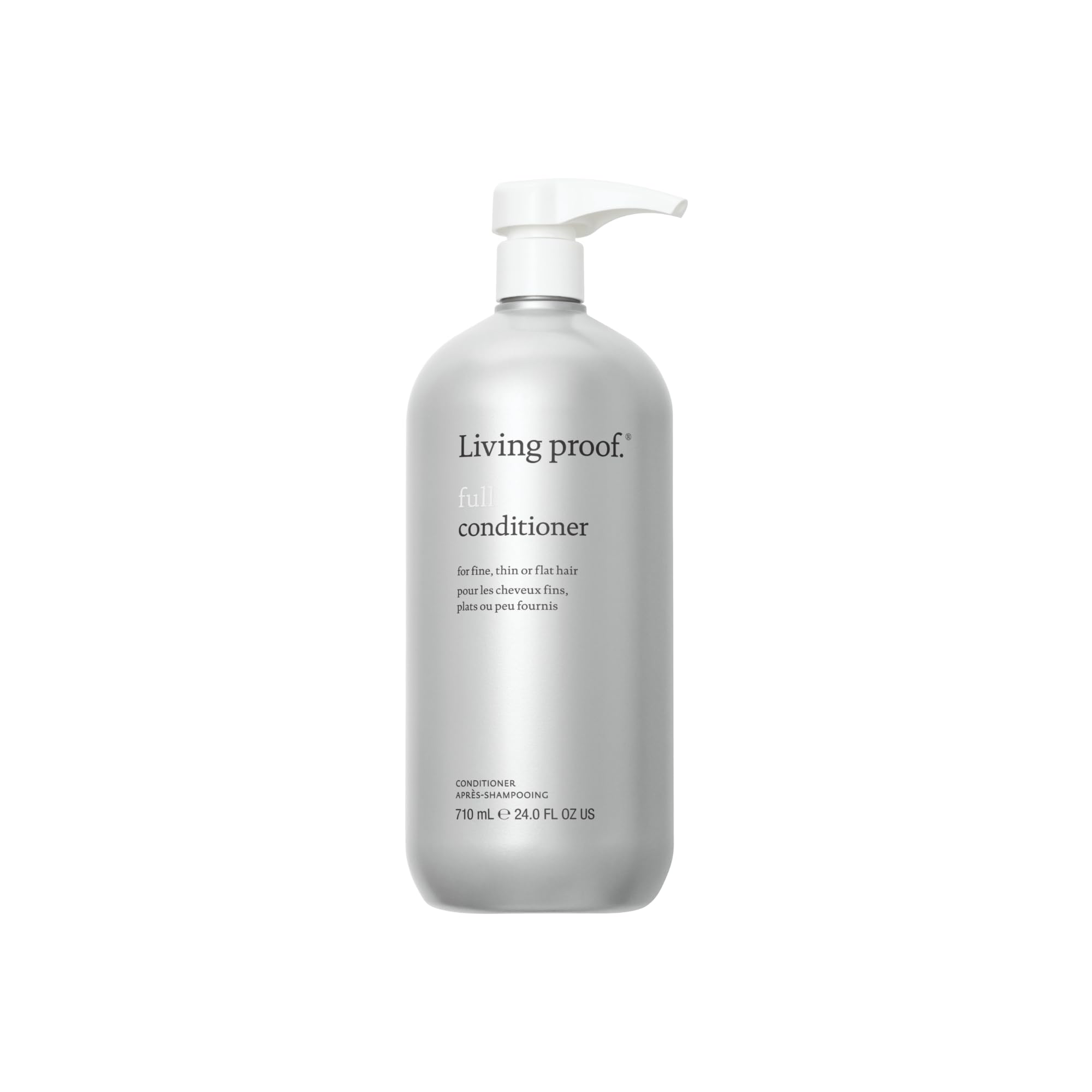 Living Proof front bottle view showing 24 oz size and volumizing benefit