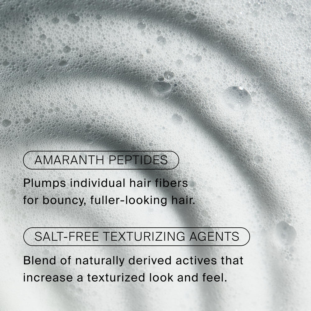 Living Proof closeup of label and ingredients supporting heat-protection benefit