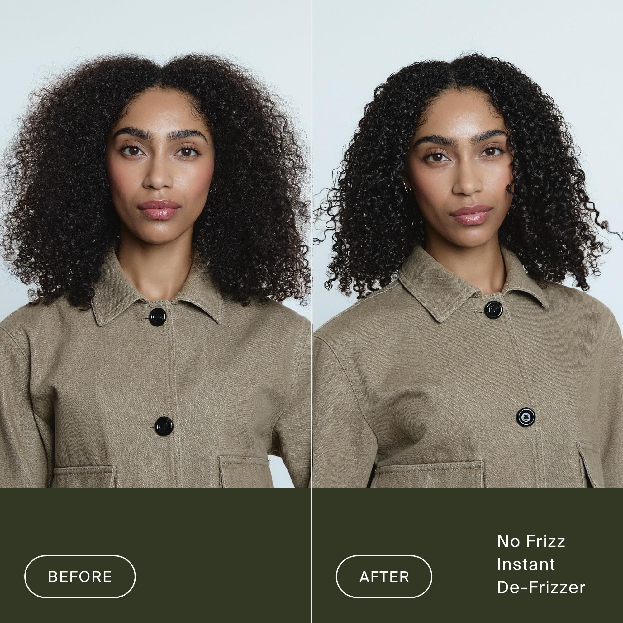 Living Proof spray action misting to instantly tame frizz