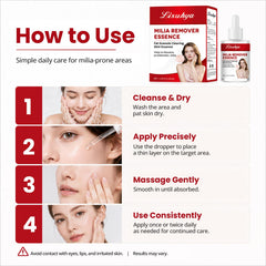 Applying Lixuhya essence on cheek showing targeted use and refined texture benefit