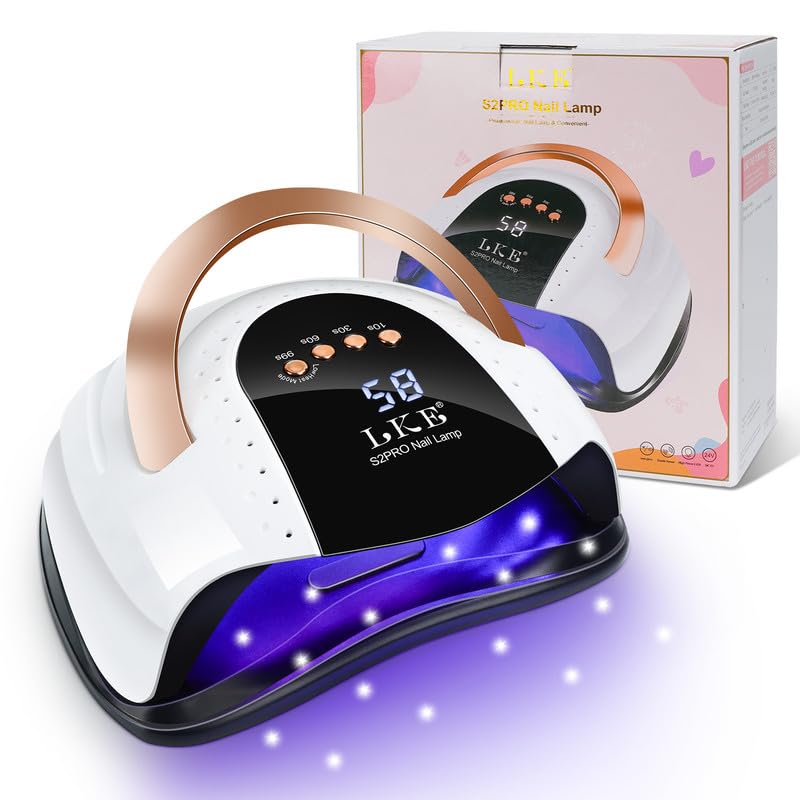 LKE lifestyle scene of home manicure setup demonstrating professional results at home