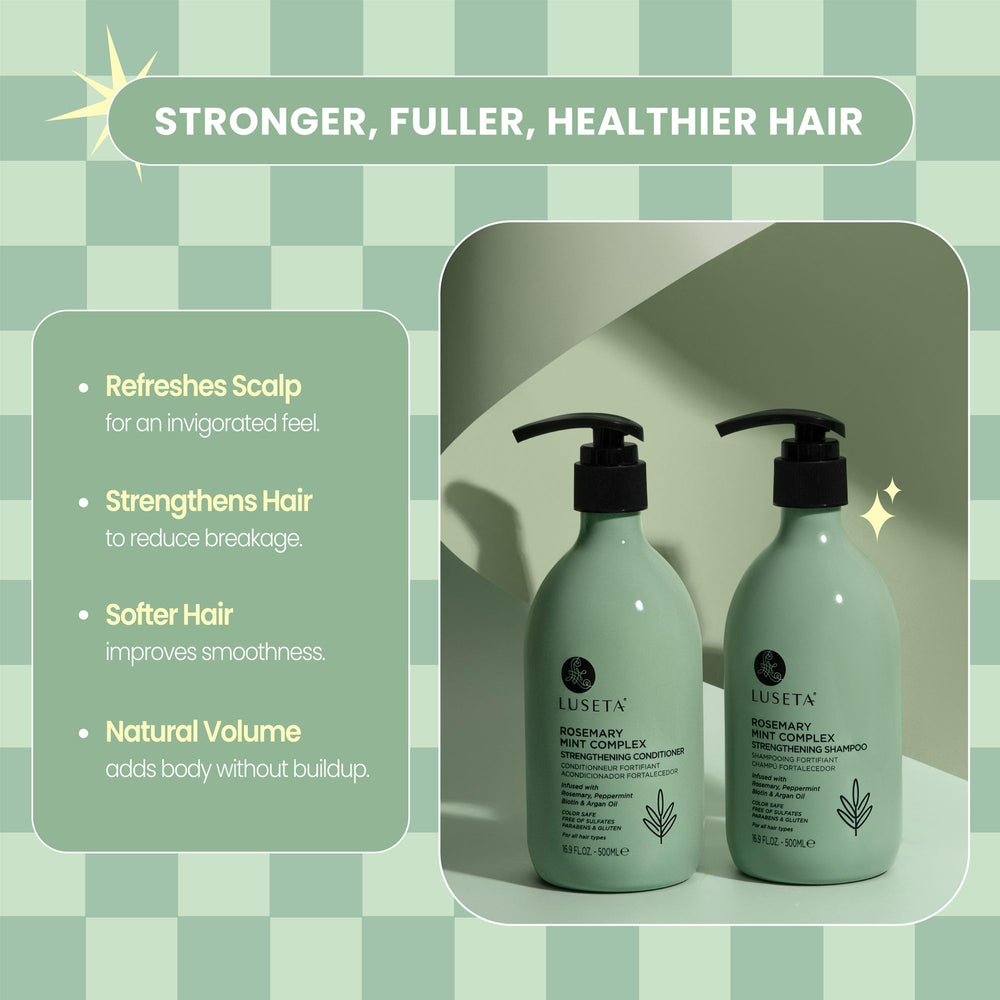 L LUSETA conditioner cream dispensing for easy detangling