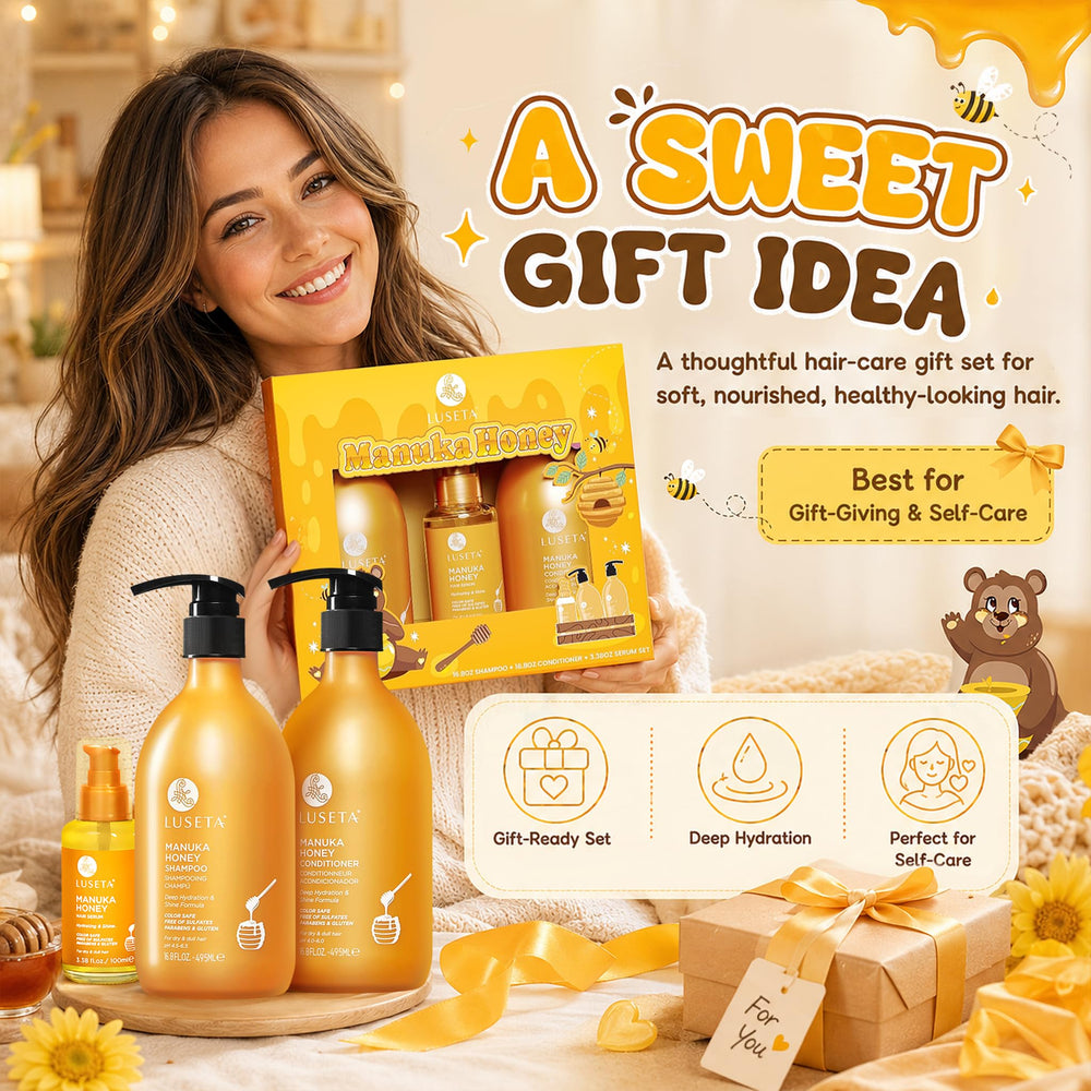 L LUSETA gift box presentation ready for gifting with nourishing appeal