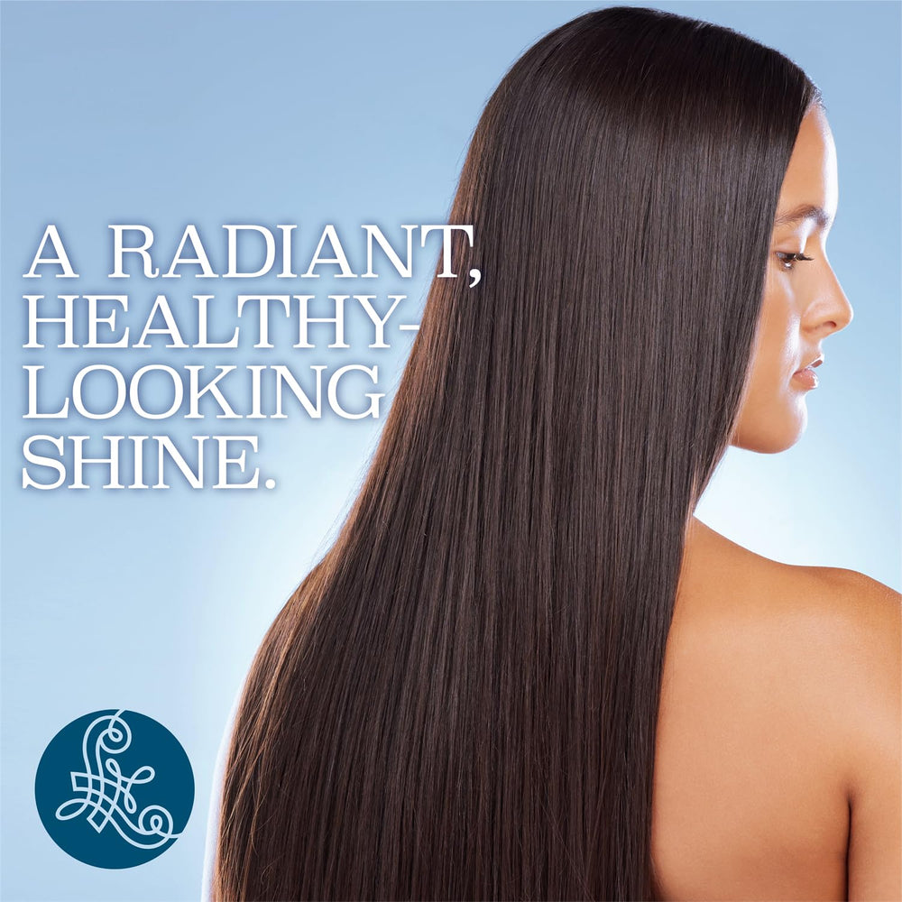 L LUSETA in shower application image showing product use and improved wet detangling benefit