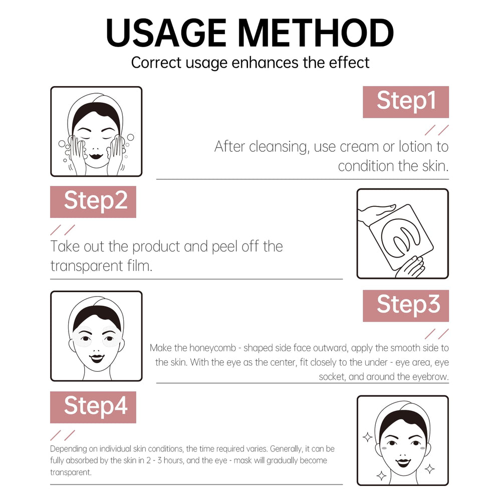 LLVYUO staged before and after photos showing visible eye improvement